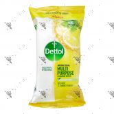 Dettol Anti Bacterial Multipurpose Cleaning Wipes 105s Citrus Zest Mega Pack