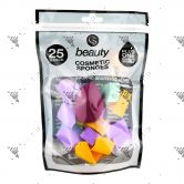 County Cosmetic Sponges 25s Pack