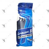 Laser II Men Disposable Razor 10s