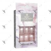 Body Collection False Nails French Glitter Box