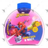 Marvel Super Bubbly Bath & Wash 300ml Spiderman