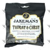 Jakemans Throat & Chest Menthol Lozenges 73g Pack