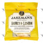 Jakemans Honey & Lemon Menthol Lozenges 73g Pack