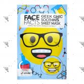 Face Facts Printed Sheet Mask 1s Geek Chic