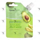 Face Facts Illuminating Jelly Mask Pouch 60ml Avocado