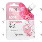 Face Facts Soothing Jelly Mask Pouch 60ml Rose