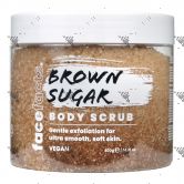 Face Facts Body Scrub 400g Brown Sugar