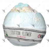 Cotton Flower Bath Bomb 60g Blue