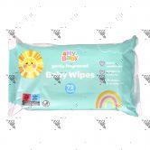 4Mybaby Gentle Baby Wipes 72s