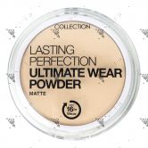 Collection Lasting Perfection Ultimate Wear Powder Matte 9g 1 Fair
