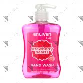 Enliven Kids Anti-Bacterial Handwash 500ml Strawberry Hearts