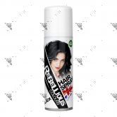 Rebellious Colours Temp Colour Hair Spray 125ml Black