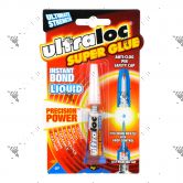 Ultraloc Superglue Instant Bond Liquid 3g