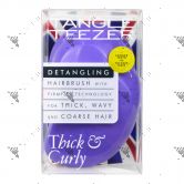 Tangle Teezer Detangling Hairbrush Purple-Thick & Curly