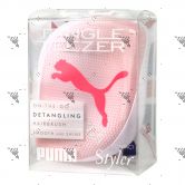Tangle Teezer Detangling Hairbrush Compact Puma Pink-Smooth & Shine