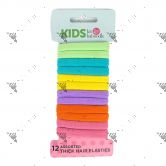 Kit&Kaboodle Kids Thick Hair Elastics 12s Assorted Colours