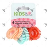 Kit&Kaboodle Kids Hair Bobbles 6s Assorted Colour
