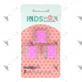 Kit&Kaboodle Kids Linziclip Mini Claw Clips 3s Pink Polka Dots