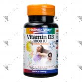 Holistic Way Vitamin-D3 1000IU 100s