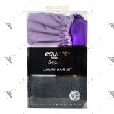 Equate Beauty Hair Wrap & Shower Cap Set Assorted