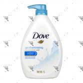 Dove Bodywash 1L Gentle Exfoliating Nutrium Moisture