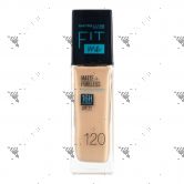 Maybelline Fit Me Matte + Poreless Foundation 120 Classic Ivory