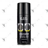 Kingyes Instant Hair Thickener Spray 130ml Black