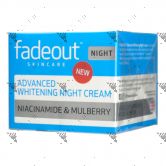 Fade Out Advanced Whitening Night Cream 50ml