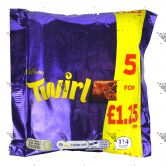 Cadbury Twirl 5 Pack 107.5g