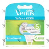 Gillette Extra Smooth Dispenser 4s Green
