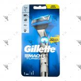 Gillette Mach3 Turbo 3d Motion Razor 1s