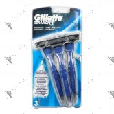 Gillette Mach 3 Razor 3s Disposable