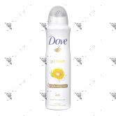 Dove Deodorant Spray 150ml Grapefruit & Lemongrass
