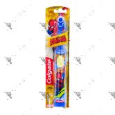 Colgate Kids Toothbrush Battery Power Spider-Man Extra Soft 1s (Yellow)