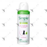 Simple Kind To Skin Invisible Anti-Perspirant Spray 125ml