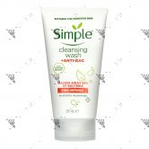 Simple Cleansing Wash + Anti-Bac 150ml