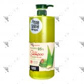 White Organia Mii Aloe Vera 95% Hair Shampoo 1500g