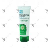 Shokubutsu Facial Foam Acne Solution Apple and Green Tea 100g