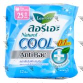 Laurier Natural Cool Day 25cm 12s Anti Bac