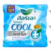 Laurier Natural Cool Night 30cm 10s Anti Bac