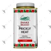 Snake Brand Prickly Heat Cooling Powder 140g Classic