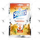 Scott's Vitamin C Pastilles Zipper Orange 30g