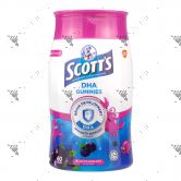 Scott's DHA Gummies 60s Blackcurrent