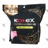 Kotex Overnight Panties Size L-XL 5s