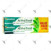 Himalaya Toothpaste 2x100g Active Fresh