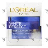 L'Oreal Paris White Perfect Day Cream SPF 17 50ml Melanin Vanish