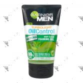 Garnier Men Turbo Light Oil Control 100ml Matcha Foaming Gel