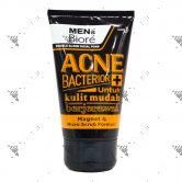 Biore Men Double Scrub Facial Foam Acne Bacterior 100g