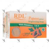 RDL Papaya Brightening Soap 2x135g Pack with Vitamin A,C&E