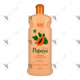 RDL  Whitening hand & Body Lotion 600ml Papaya Extract
